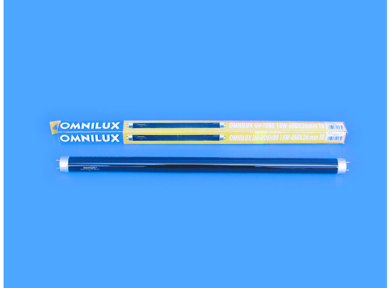 Omnilux UV tube 15W G13 450 x 26mm T8